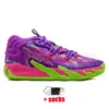 Not From Here 1 of 1 Lamelo Ball Shoes Mens Basketball Shoe Wings MB.03 02 01 Trainers Rick and Morty Chino Hills Buzz City GutterMelo Pink Sneakers