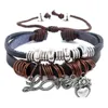 Bracelets de charme de style punk et femmes bracelet en cuir mtiayer