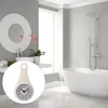 Wall Clocks Bathroom Suction Cup Clock Toilet Watch Digital Waterproof Shower Wall-mounted