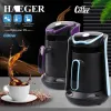 Outils cafetière turque 220V 1 à 4 tasses, capacité de brassage sans BPA pour une tasse parfaite de café grec turc bleu/violet