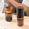 ツールエレクトリックコーヒービーングラインダー3000MAH充電式調整可能なポータブルコーヒー研削醸造統合穀物グラインダーマシン