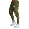 Mäns jogger Sweatpants Basketball Pants Men Fitness Clothing Bodybuilding Gym för löpare Man Workout Black Sportswear Trousers Casual Skinny Pants