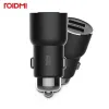 Kit Xiaomi Roidmi 3S Bluetooth Car Charger FM Sändare 5V 3.4A Snabbbil Charger MP3 Musikspelare för iPhone- och Android -telefoner