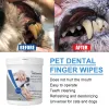 Fraldas para animais de estimação, toalhetes de limpeza, luvas dentárias, toalhetes para dentes, lágrimas, orelha, removedor de manchas, toalhas molhadas, cachorro, gato, descartável