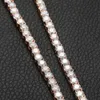 Moda Uomo Donna Gioielli Collana con catena da tennis classica in argento sterling placcato oro rosa da 5 mm Sier VVS Moissanite