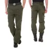 Pants 101th Airborne Army Cargo Pants Men Cotton Tactical Miliatry Pants Casual Multi Pockets US Forces Field Combat Training Trousers