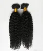 Cabelo de trança humana em massa 2 Pcs cabelo de trança brasileira em massa sem trama 200G cabelo encaracolado crespo brasileiro bulk3213051