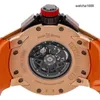 Relógio funcional de cristal relógios de pulso RM relógio de pulso RM 032 Flyback Chronograph Diver Auto Gold Men Watch Rg