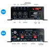 Högtalare AK370 Home Digital Amplifier Mini Hifi Bluetooth Audio Power Amplifier för SD Card U Disk Aux Speaker Mp3 Stereo Sound Powe B9k7