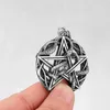 Hanger Kettingen Titanium Roestvrij Staal Mode Straat Staart Slang Pentagram Ketting Nordic Heren Amulet Dier Hip Hop Sieraden