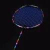 Ultralight 7U 67g Professioneel Full Carbon Badmintonracket N90III Bespannen Badmintonracket 30 LBS met Handvatten en Tas 240227