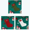 Weihnachtsdekorationen, Soft-Touch-Strumpf, kleines Spielzeug, Verpackung, handgefertigt, wiederverwendbar, gestrickt, festlicher Weihnachtsbaum, hängende Geschenktüte für Party