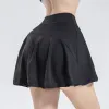 Skorts Cloud Hide Pocket Tennis Skirts Women Gym Golf Running Safe Yoga PantsKirt Sexig Sports Fitness Cycling Shorts Hög midja Skort