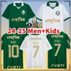 24 25 Palmeiras DUDU Maglie da calcio 2024 Home verde BRENO LOPES RONY G.GOMEZ Maglia Away D.Barbosa LUCAS LIMA G.MENINO MINA G.VERON kit per bambini uniformi da calcio