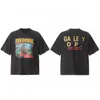 Galleryss Hommes T-shirts T-shirts de créateurs d'été pour hommes Galleryss Depts Col rond CARS design lettre t-shirt Casual Loose Tshirt Hip hop Street vêtements