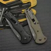 Outdoor Tactical Knives BM 9070BK Claymore AUTO Folding Knife 3.582" CPM-D2 Plain Blade, Grivory Handles,Camping Survival Tools EDC Pocket Knife 9400 4300 940