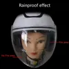 Universal Moto Hjälm Anti-dimma Patch Film Rainproof Lens Film For Motorcycle Visor Clear Fog Resistant Motor Racing Accessories 240301