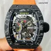 Functional Watch Crystal Wrist Watches RM Wristwatch Series RM030 NTPT Yellow Storm Limited Edition