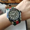 Orologio di lusso da uomo orologi firmati Cassa in acciaio quadrante nero opaco di alta qualità Con scatola G Dive Letter orologi Modello ape top brand nero Nuovi orologi Super LumiNova da donna