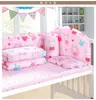 Baby Bedding Sets 100% cotton baby 5 pieces bedding sets quality whole sale can customize size good price solid 240220