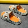 2018New Woody Platform Shoes Sandale Mule Hotel Eデザイナースリッパキャンバススライダービーチフラットサンダル屋内女性メンズアウトドアカジュアルシューズスライド