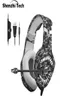 2020 Auriculares para juegos con luz LED Auriculares PS4 sobre la oreja con micrófono 71 Sonido envolvente Estéreo Camuflaje Cancelación de ruido para computadora 9526694