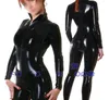 2016 Bdsm Cosplay transparente Zentai Catsuit Kostüme Latex sexy Spielzeug Overall2921467