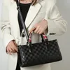 Sac à bandoulière Ladys 5 couleurs élégantes sac à main ruban atmosphérique grande capacité trois pièces sac à main en cuir rétro Joker couleur unie en relief sac à main pour femme 801 #