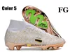 Sac-cadeau Mentes Boots de football féminins Ronaldo CR7 Superfiys IX 9 Elite TNS FG CLEATS MBAPE NEYMAR ACC SOCCER CHAUSS