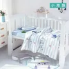 Ensemble de literie pour bébé Housse de couette pour enfants sans remplissage 1 pièce Housse de couette pour berceau en coton Dessin animé Housse de couette pour lit de bébé 150 * 120 cm respirant 240229