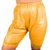 Capris sexig fetisch wetlook kvinnor pvc läder hög midja byxor tights heta byxor stretchiga shorts mager capris byxor fest klubb s7xl