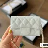 Projektant Mini Moneta Torebki Uchwyt karty Fashion Women Crossbody Torby Luksusowa torba na pasek Kobieta Łańcuchowe ciało krzyżowe