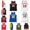 Costurado Jerseys de Basquete Tim Hardaway # 10 1990-91 96-97 Malha Hardwoods Clássico Retro Jersey Homens Mulheres Juventude S-6XL