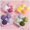 Other Health Beauty Items Sponges Egg Super Soft Makeup Tools No Eat Powder Dry And Wet Air Cushion Puff Make Up Eggs Cut Ball Pac Dh8Qd