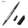10PCS Diverse Tattoo Transfer Pen Zwart Dual Tattoo Skin Marker Pen Tattoo Supply Voor Permanente Make-up 6003980