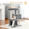 SCRAYERS Domestic Domestic Cat Cat Frame Cat Cat Scratching Post Tree Scratcher Pole Meuble Cat Toy Plac Zabaw DLA Kota Pet Produits