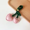 Hangende tas hangende decoratie 3D perzik hart liefde retro veelzijdige tas hangende sleutelhanger