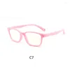 Sonnenbrille Vintage Blaulicht Kinderbrille Optischer Rahmen Kinder Junge Mädchen Klar Computer Transparent Blockieren Antireflektierend Brillen