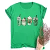 Damen-T-Shirts, Love St. Patrick's Day-Shirt, süße Kleeblatt-Frauen mit T-Shirt, Damen-Irish-T-Shirts