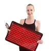 Estera de terapia de luz roja para uso doméstico de salón de spa para todo el cuerpo 660 nm 850 nm cama de terapia de luz infrarroja cercana roja para aliviar el dolor belleza de la piel