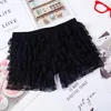 Women's Panties Lace Safety Short Pants Women Elastic Waist Lolita Casual Bow Shorts Bottoming Culottes Basic Scanties Underwear