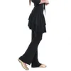 Stage Wear Wholesale High Quality Low Price Women Girls Practice Latin Square Belly Dance Skirt Pant