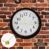 Horloges murales Big Clock DIY Scanning Deuxième mouvement Kits de point de croix Mécanisme en métal Remplacement