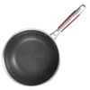 Pans Non-stick Wok 28cm 316L Stainless Steel Frying Pan Chinese Honeycomb Nonstick Bottom High End Kitche Kitchen Cookware