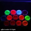 12Pcs Neon Nail Pigment Set Flurorescent Glitter Summer Decoration Blue Pink Gradient Powder Rub Dust Manicure Flakies NTYE0112 240229