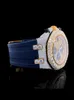 Оптовые поставки часов из розового золота с бриллиантами цвета F G доступны по лучшей цене Часы Diamond Iced Out