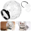 Grooming AntiLicking Protective Space Hood Cat Muzzle AntiBite Breathable Bath Grooming Grooming Mask Cat Accessories