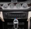 Auto styling Voor BMW Z4 Koolstofvezel auto Sticker airconditioning CD Bedieningspaneel cover Voor E89 2009-2015 interieur accessoires9293251