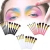 Makeup Brushes 10pcs/set Foundation Powder Eyeshadow Lipstick Blending Tools Portable Beginner Kit