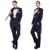 Abiti da smoking da uomo Set classico formale frac smoking 2 pezzi Set da donna Fashion Party Wedding Prom Abbigliamento maschile (giacca + pantaloni)